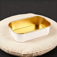 Boîtes rigides multi-usages, étanches, rectangulaires, épaisses, biodégradables, adaptées aux aliments, pour la restauration et le stockage