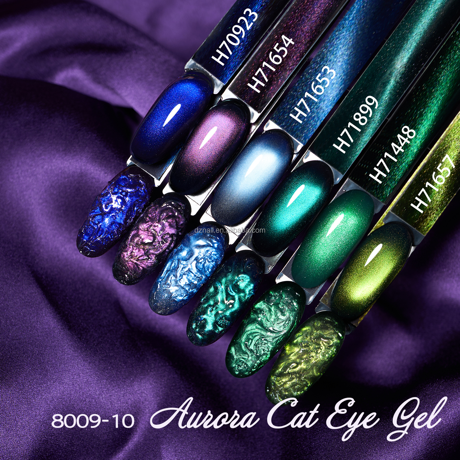 8009-10 HEMA&TPO FREE Aurora Cat Eye Gel