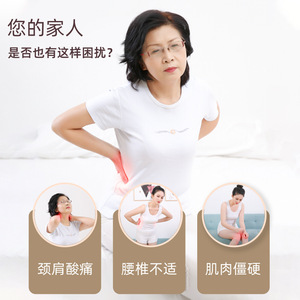 Foldable Massage Mattress C002A-4 Detachable Plush Premium Edition <b>Vibration</b> Kneading Neck Back Leg Massager Plug-In <b>Remote</b> - Product Image 5