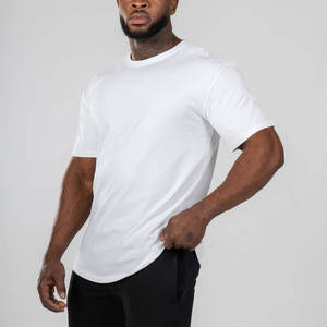 Fabricant de T-shirts Personnalisés en Coton pour Hommes Musclés – Essentiels pour la Salle de Sport, Entraînement, Base de l'Entraînement, T-shirt Oversize Lourd - Product Image 3