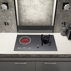 Công Nghệ Mới 2 Đầu Đốt Điện Đung Và Hồng Ngoại Nồi Cho Hộ Gia Đình Nhà Bếp Với Bếp Gas Được Xây Dựng Trong Cài Đặt - Product Image 4