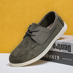 Zapatos Casuales de Otoño para Hombre, Sin Cordones, Punta Redonda, Talla Grande 39-45, Mocasines Cómodos para Hombre - Product Image 4