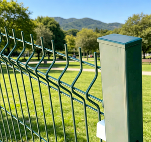 Valla de malla curva 3D duradera, valla de alambre soldado curvado, <span class=keywords><strong>barrera</strong></span> de seguridad de acero galvanizado para escuelas y estacionamientos - Product Image 6