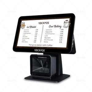 Precio directo de fábrica Tienda minorista de metal Caja registradora con Windows Tablet Pos Systems Español para salón - Product Image 1