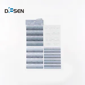 DESEN 100Pcs ויניל עמיד למים מדבקות מצחיק דמויות לזייף Em. אוג 'י חבילת מדבקות למחשב נייד, סקייטבורד, טלפון סלולרי, מים Bot