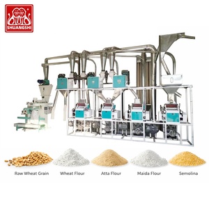 Máquina Automática Personalizada para Moler Harina de Trigo de 86 Toneladas por Día con Engranajes y Motor para Ugali y Harina Tamizada en Kenia - Product Image 1