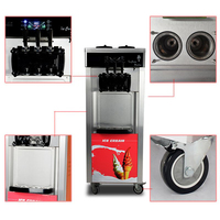 Machine à crème glacée dure Congélateur automatique par lots Fabricants de glaces Machine commerciale de fabrication de crème glacée au yaourt à des prix professionnels
