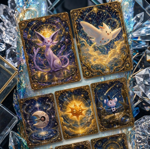 Cartes à collectionner en métal Pokémon Anime, Boîte de 100 cartes gradées, Boîte mystère Broken Diamond, Impressions d'art Giclée, Cadeau, Vente en gros - Product Image 6