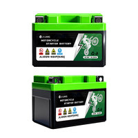 Batterie de moto scellée sans entretien 4AH pour la plupart des motos, batterie lithium pour moto