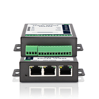 Convertidor Ethernet SERIALLINK SLK-S502, Compatible con Modbus RTU a Modbus TCP a través de RS232/RS485 Serial, MQTT IoT TCP/IP, Directo de Fábrica