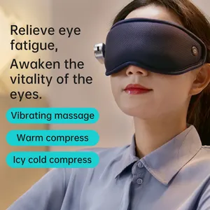 Masseur oculaire relaxant pour la peau avec Vibration masque oculaire froid masque oculaire chauffant électrique