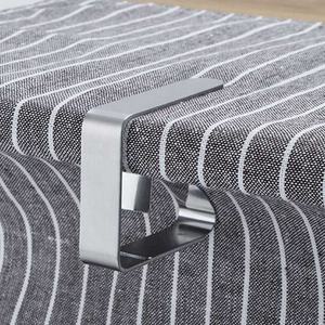 Ensemble de pinces à <span class=keywords><strong>nappe</strong></span> en acier inoxydable comprenant des pinces carrées pour tissu et des <span class=keywords><strong>attaches</strong></span> pour <span class=keywords><strong>nappe</strong></span>, maintient solidement le linge de table en place - Product Image 4
