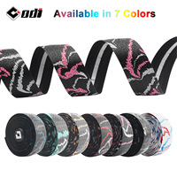Cinta de manillar de ciclismo ODI colorida, antideslizante, profesional, para bicicleta de carretera, con tapones de extremo, accesorio duradero y cómodo