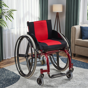 AOLIKE ALK278L Silla de ruedas manual deportiva de aluminio Certificado CE Clase II - Product Image 5