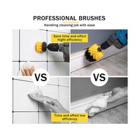 Brosse de lavage de voiture électrique multifonctionnelle, outils abrasifs, kit de brosses de nettoyage pour nettoyage de voiture, 25 pièces
