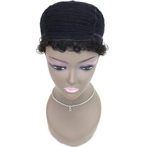 วิกผมคนสไตล์บราซิลเวอร์จิน,วิกผมสไตล์<span class=keywords><strong>สั้น</strong></span>แบบหยิกไม่มีกาวสำหรับผู้หญิงผิวดำผมมนุษย์100% - Product Image 5