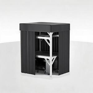 LBTEK SCW3015-HPR Rideau de protection lumineux Plateforme optique Chambre noire Cadre d'instrument occultant Profilé en aluminium Enceinte de laboratoire - Product Image 2
