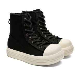 Chaussures décontractées pour hommes Designer baskets nouveau Style 2024 cuir mode luxe toile grosse chaussure de marche pour les femmes - Product Image 5