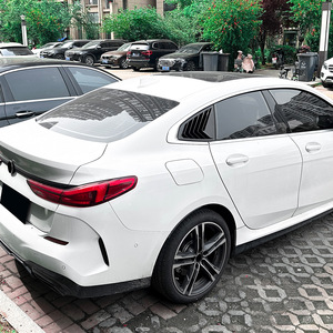 Car Decals Rear Window Louver Piano Black Carbon Fiber Texture For Bmw 2 Series F44 2020 2023 Exterior Modification - Product Image 5