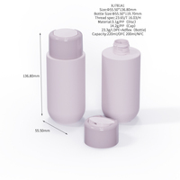 Nouvelles bouteilles de shampoing souples en LDPE Choebe, 100 ml, 200 ml, 300 ml, forme cylindrique, bouchon à vis, produits de soin de la peau, lotion, personnalisables