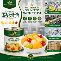 Topkwaliteit ingeblikt gemengd fruit 850g Ananas Druif Kers ISO Easy Open blikverpakking Groothandel Export Leverancier