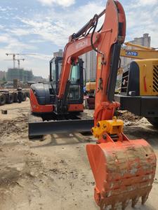 Petite pelle Hitachi Japon mini-pelle utilisée d'origine ZX55 pelle d'occasion à vendre - Product Image 3