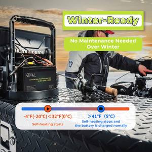 Taşınabilir 12.8V 10Ah LiFePO4 Pil, Kayak Balık Bulucu, Çocuklar İçin Elektrikli Araçlar, Scooterlar ve Kampçılık için Hafif Lityum Pil - Product Image 1