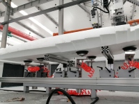Routeur CNC 4 axes pour moule à mousse, machine à bois pour planche de surf de bateau