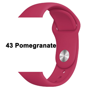 Correa de silicona ShangHai para Apple Watch Band 42 46 45 44 41 40 49mm Correa de pulsera deportiva IWatch Series 10 9 <span class=keywords><strong>Ultra</strong></span> 2 SE 8 7 6 5 4 - Product Image 6