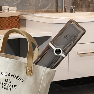 Travel Toothbrush Cup With Toothpaste Holder Foldable Portable Storage Box For Travel Use - Product Image 3