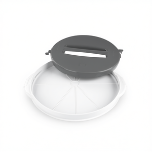 Caja de transporte para pasteles Cake Butler Bake And Go, redonda de 23 cm con tapa para transportar y almacenar pasteles fácilmente - Product Image 2