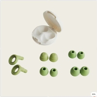 Bouchons d'oreilles pour dormir, réutilisables, en silicone souple, anti-bruit, pour le travail, les études, les voyages, ajustement confortable
