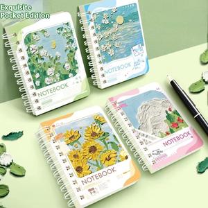 Libreta Pequeña y Fresca A7, Mini Libreta de Bolsillo, Libreta Espiral Portátil para <span class=keywords><strong>Estudiantes</strong></span>, Notas Escritas a Mano, Registro de Palabras, Tamaño Pequeño - Product Image 1