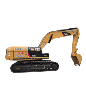 Utilizado para la excavadora anfibia pesada Cat 320D, buenas condiciones de trabajo, excavadora sobre orugas con componentes de bomba de núcleo - Product Image 1