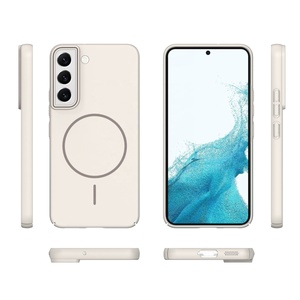 Vente en gros <span class=keywords><strong>coque</strong></span> mince couverture complète PC chargement sans fil Handphone <span class=keywords><strong>coque</strong></span> de téléphone pour <span class=keywords><strong>Samsung</strong></span> <span class=keywords><strong>Galaxy</strong></span> S22 5G S23 <span class=keywords><strong>FE</strong></span> S24 Plus S25 Ultra - Product Image 2