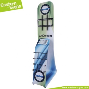 Giá Đỡ Tv Kim Loại Trưng Bày Quảng Cáo Triển Lãm Thương Mại Bằng Vải Căng Gấp Gọn Bằng Nhôm Có Thể Gấp Gọn Hiển Thị Nhanh - Product Image 5