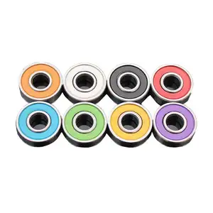 ABEC-7 ABEC-9 ABEC-11 skateboard bearing 608 608zz 608rs 608 2rs skate miniature deep groove ball bearing 608 with size 8*22*7mm