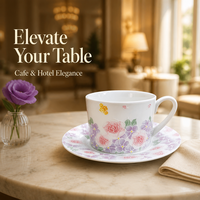 Ensemble tasse à café et soucoupe en céramique avec motif floral en relief, 260 ml, tasse à thé de l'après-midi avec soucoupe pour la maison, cadeau