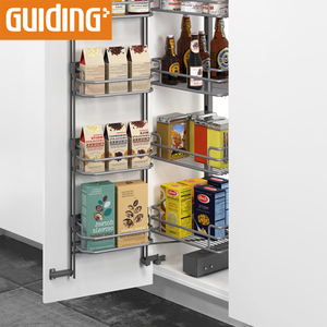<span class=keywords><strong>Estante</strong></span> de la unidad de cocina accesorios armarios cierre suave extraíble despensa armario de cocina organizador de almacenamiento - Product Image 4
