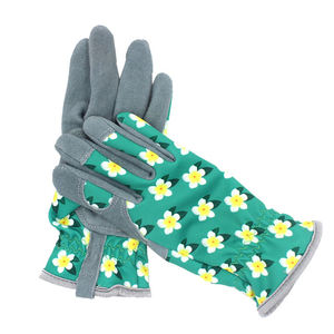 Vente chaude Guantes Jardineria De Jardin Floral Jardin Femmes Gants De Jardinage Daim <span class=keywords><strong>Cuir</strong></span> Daim pour Cour Rose Élagage - Product Image 3