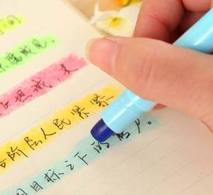 Surligneur gel <span class=keywords><strong>pastel</strong></span>, surligneur personnalisé avec logo, surligneur de grande capacité pour l'école, le bureau, les professionnels - Product Image 3