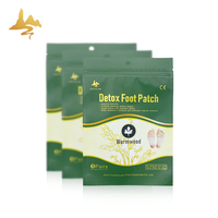 Soins de santé produits de beauté japonais naturel à base de plantes bambou vitamine infusé tampons amincissants corps Detox pied Patch pour les femmes
