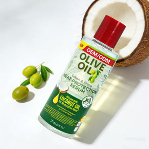 Suero para el Cabello con Aceite de Oliva Natural y Aceite de Coco, Protección Contra el Calor, Reparación Capilar, Producto Vegano para el Cuidado del Cabello al por Mayor, para Todo Tipo de Cabello - Product Image 1