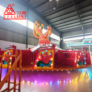 Atracción de 24 Asientos Fénix de Fuego Danzante, Equipo de Parque de Atracciones y Feria, Tipo Columpio y Plataforma Giratoria Voladora - Product Image 1