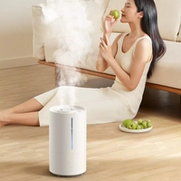 Humidificateur intelligent Xiaomi Mi 2, diffuseur d'huiles essentielles et d'aromathérapie, 4,5 L, contrôle par application