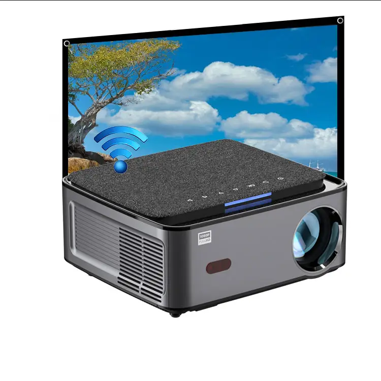 Riagl P1 1080P Smart Android Tv Night Kids Datashow Projector Uit China Film Display Full Hd Led Plafond Projector Mount 1080P