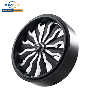 Nouvel Arrivage Projecteur LED RGB 3-en-1 Rotatif à Effet Moteur, Vitesse Réglable, Équipement d'Éclairage Scénique Professionnel pour Événements et Bars - Product Image 5