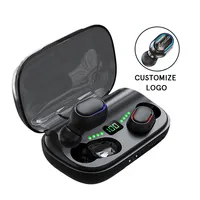 Mini Waterproof Earbuds with LED Display