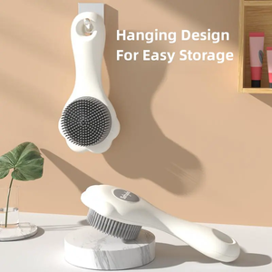 Sustainable Soft Touch Massage Pet <b>Bath</b> Brush for <b>Dog</b> Grooming & Hair Removal Eco-Friendly Combs & Cleaning Products - Product Image 4