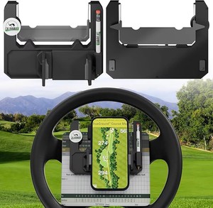 Accesorios para carritos de <span class=keywords><strong>golf</strong></span> Soporte para teléfono/Carrito de <span class=keywords><strong>golf</strong></span> Volante Soporte para teléfono para Club Car <span class=keywords><strong>EZGO</strong></span> YAMAHA Logotipo personalizado - Product Image 2